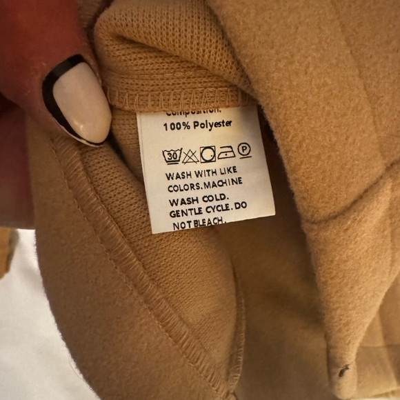 Camel Double-Breasted Women's Blazer Jacket - Picture 10 of 10